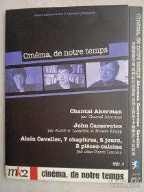 法国电影手册我们时代的电影系列之 香坦+卡萨维茨+卡瓦利埃 DVD 导演纪录片 .