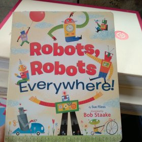 Robots, Robots Everywhere [Board Books]