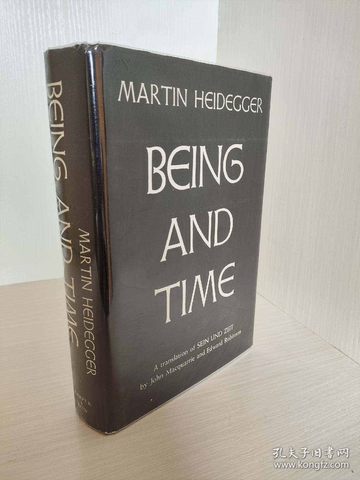 (英译初版，精装版，国内现货，保存极良好 Being and Time A Martin Heidegger translator
