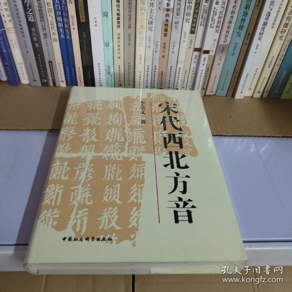 宋代西北方音：《番汉合时掌中珠》对音研究