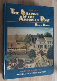 英文书 The Shaping of the American Past Volume 1 and 2 by unknown author (Author)