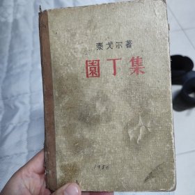 园丁集，1956年翻译硬精装