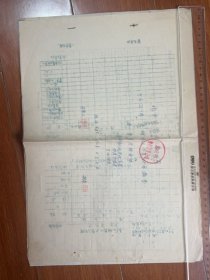 1962年，北京市艺术企业公司善補单位预算决算表