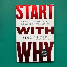 Start with Why 从为什么开始 乔布斯让Apple红遍世界的黄金圈法则 英文原版 Simon Sinek