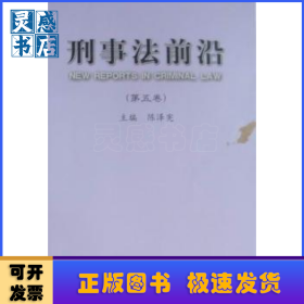刑事法前沿