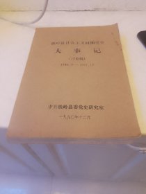 铁岭县社会主义时期党史大事记（讨论稿）1948.8—1987.12