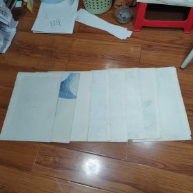 初级中学动物学教学挂图 鸟钢（8张合售）