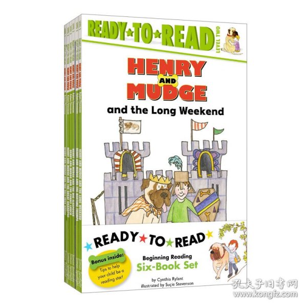 Henry and Mudge Ready-to-Read, Level 2, 6 Books Set