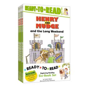 Henry and Mudge Ready-to-Read, Level 2, 6 Books Set