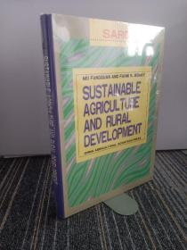 SUSTAINABLE  AGRICULTURE AND RURAL DEVELOPMENT