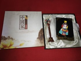 京剧人物（武旦）（中国风）摆件