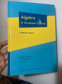 现货 Algebra: A Graduate Course (Graduate Studies in Mathematics)  英文原版 代数 （美）I.Martin Isaacs