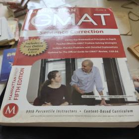 Sentence Correction GMAT Strategy Guide, 5th Edition  脊背有点破