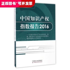 中国知识产权指数报告2016