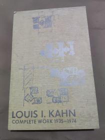 Louis i kahn（complete work 1935-1974）路易·卡恩建筑作品全集 [8开硬精装..