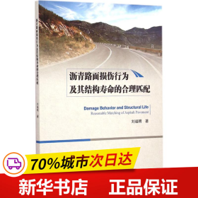 沥青路面损伤行为及其结构寿命的合理匹配