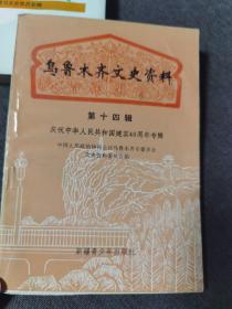 乌鲁木齐文史资料 第十四辑  近九五品