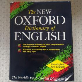 The New Oxford Dictionary of English  Judy Pearsall  英语进口原版英语大辞典