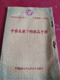 中药成药下乡药品手册(品相如图自定)