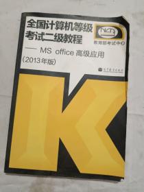 全国计算机等级考试二级教程：MS Office高级应用（2013年版）