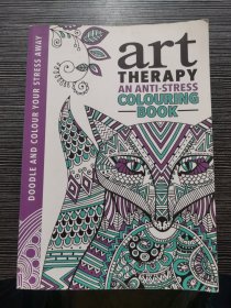 外版画册art THERAPY AN ANTI-STRESS（奇妙的图案）