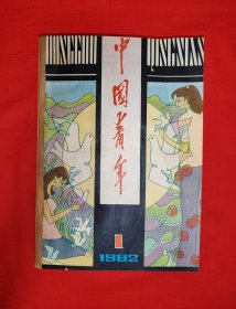 绝版杂志丨中国青年1982年1~12期缺2，5期（10本合订）个别几页有划线字迹，介意勿拍！