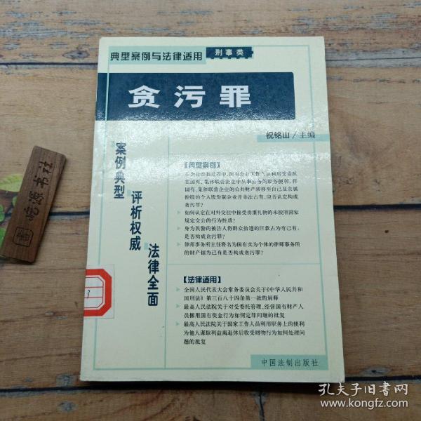 贪污罪——典型案例与法律适用（刑事类）23