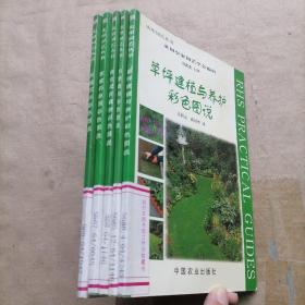 实用园艺丛书：吊篮花卉彩色图说、月季栽培彩色图说、阴生观赏植物彩色图说、家庭药草园彩色图说、吊篮花卉彩色图说（5本合售）