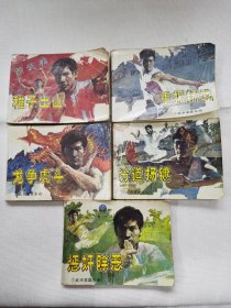 武术家霍东阁连环画全五册（1985年一版一印）
