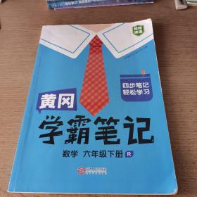 【2023春】黄冈学霸笔记六年级下册 小学数学课堂笔记同步人教部编版课本知识大全教材解读解析总复习学习资料书