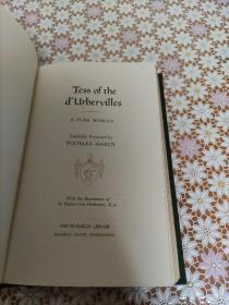 《德伯家的苔丝》 Thomas Hardy TESS OF THE D'URBERVILLES