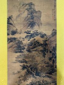 小画片 山水
材质：宣纸
装表尺寸：53*32/cm
画芯尺寸：44.5*24/cm
手工测量略有误差
备注：因手机和光线问题，图片之间会有色差