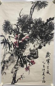 岁寒三友（金梅画）