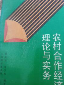 农村合作经济理论与实务