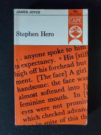 Stephen Hero. By James Joyce.