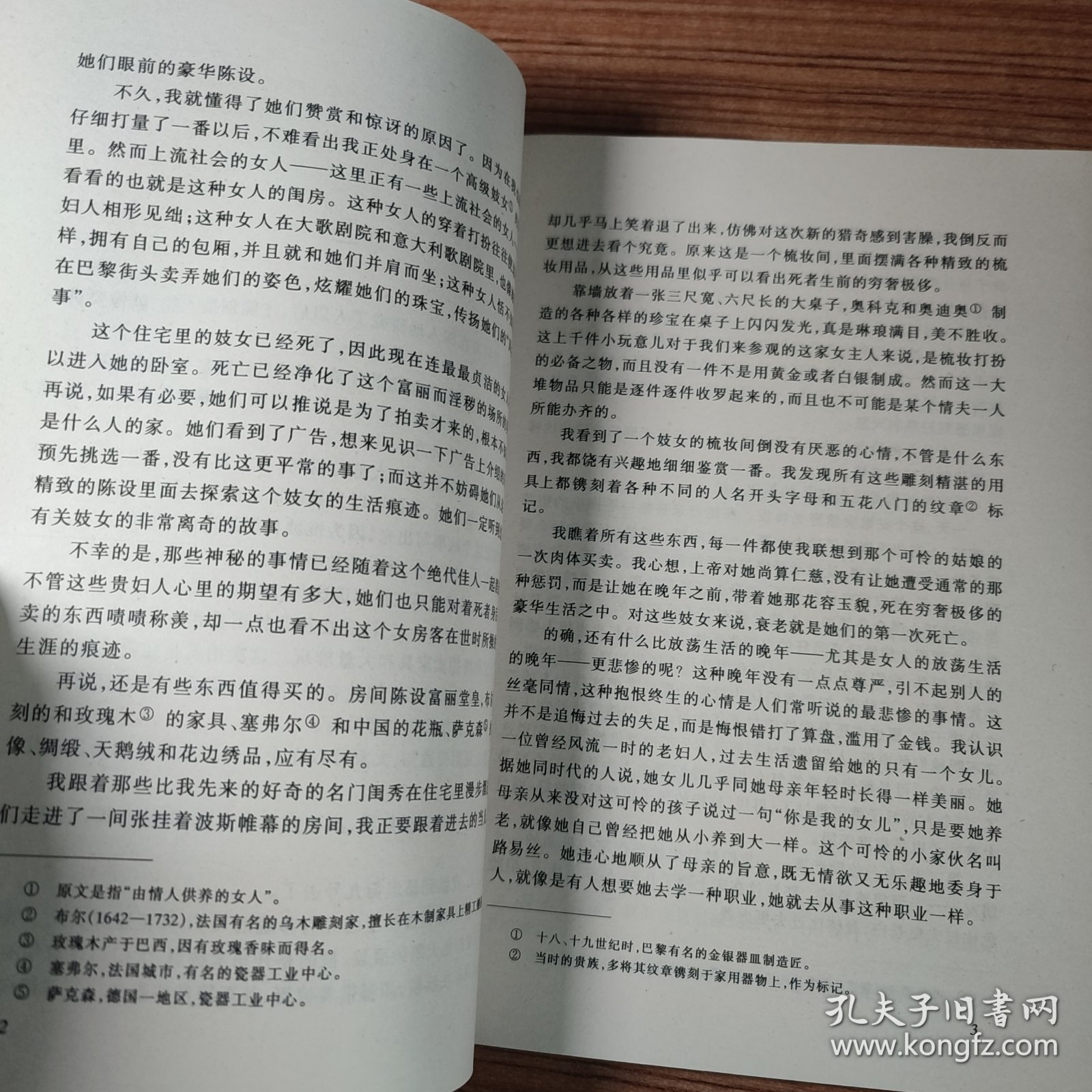 名著名译插图本：茶花女（无笔迹）