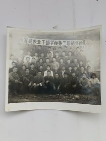 新沂县农业干部学校第三届结业留影（1981.9.12）