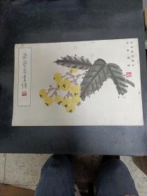 荣宝斋画谱（八）花卉草虫部分。