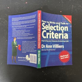 How to Write and Talk to Selection Criteria 如何书写和谈；英文原版