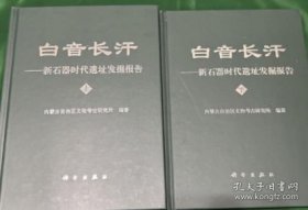 白音长汗 新石器时代遗址发掘报告 上，下
