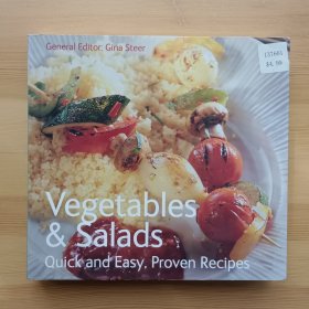 英文书 Vegetables and Salads (Quick and Easy, Proven Recipes) by Gina Steer