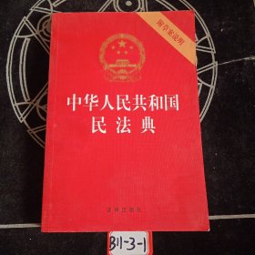 中华人民共和国民法典（32开压纹烫金附草案说明）2020年6月