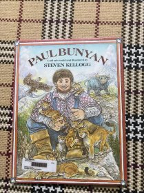 【英文】【儿童绘本】Paul Bunyan （大开精装本）品相自鉴