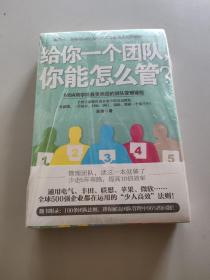 给你一个团队，你能怎么管？2/