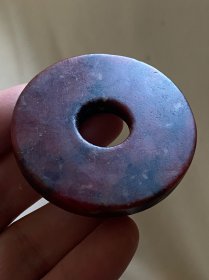 【良渚文化玉璧！】地方玉软玉，色泽丰富，古朴典雅！