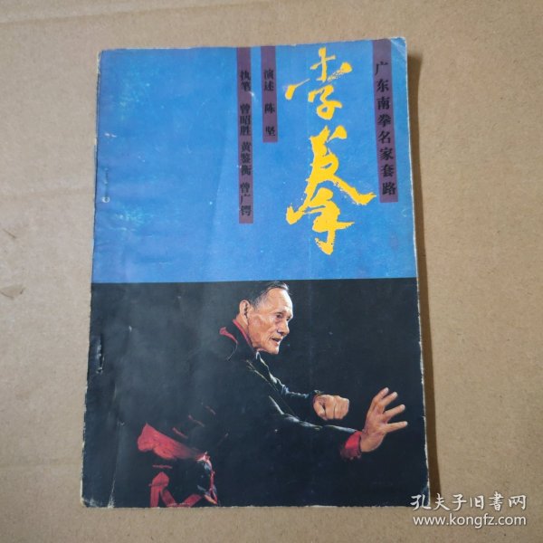 李拳 广东南拳名家套路 89年一版一印