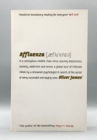 Affluenza by Oliver James（心理学）英文原版书