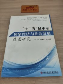 “十二五”及未来国家经济与社会发展愿景研究