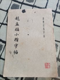 赵孟頫小楷字帖 (一版一印)