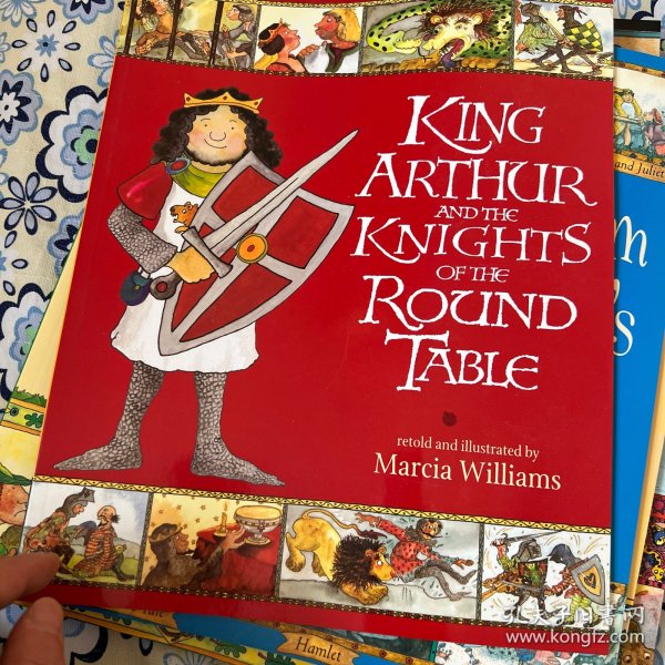 King Arthur and the Knights of the Round Table 名著绘本：亚瑟王与圆桌骑士 